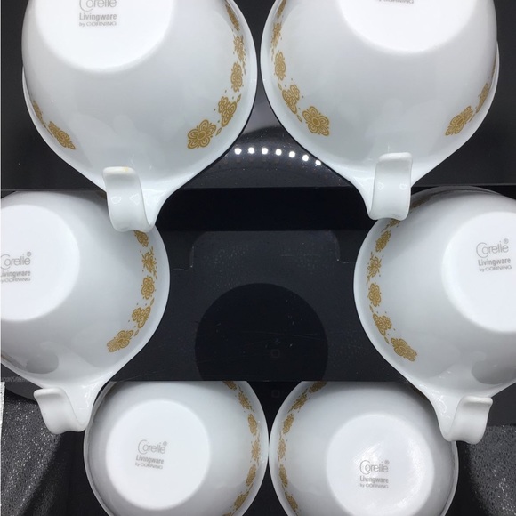 Corelle 6 Cup VTG 1972 Golden Butterfly - Picture 7 of 11